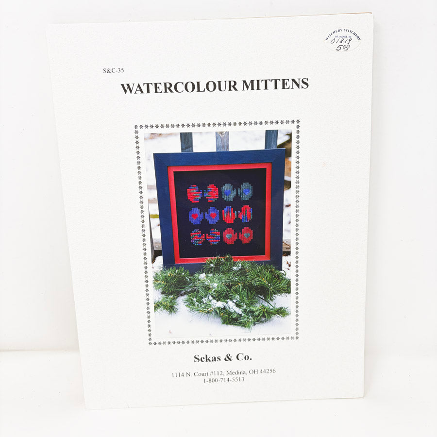Winter Watercolor Cross Stitch Patterns – Sekas & Co.