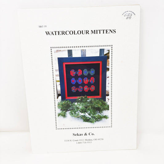 Winter Watercolor Cross Stitch Patterns – Sekas & Co.