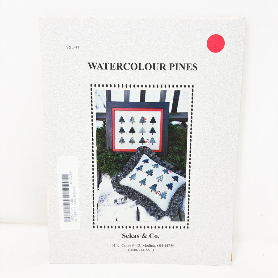 Winter Watercolor Cross Stitch Patterns – Sekas & Co.