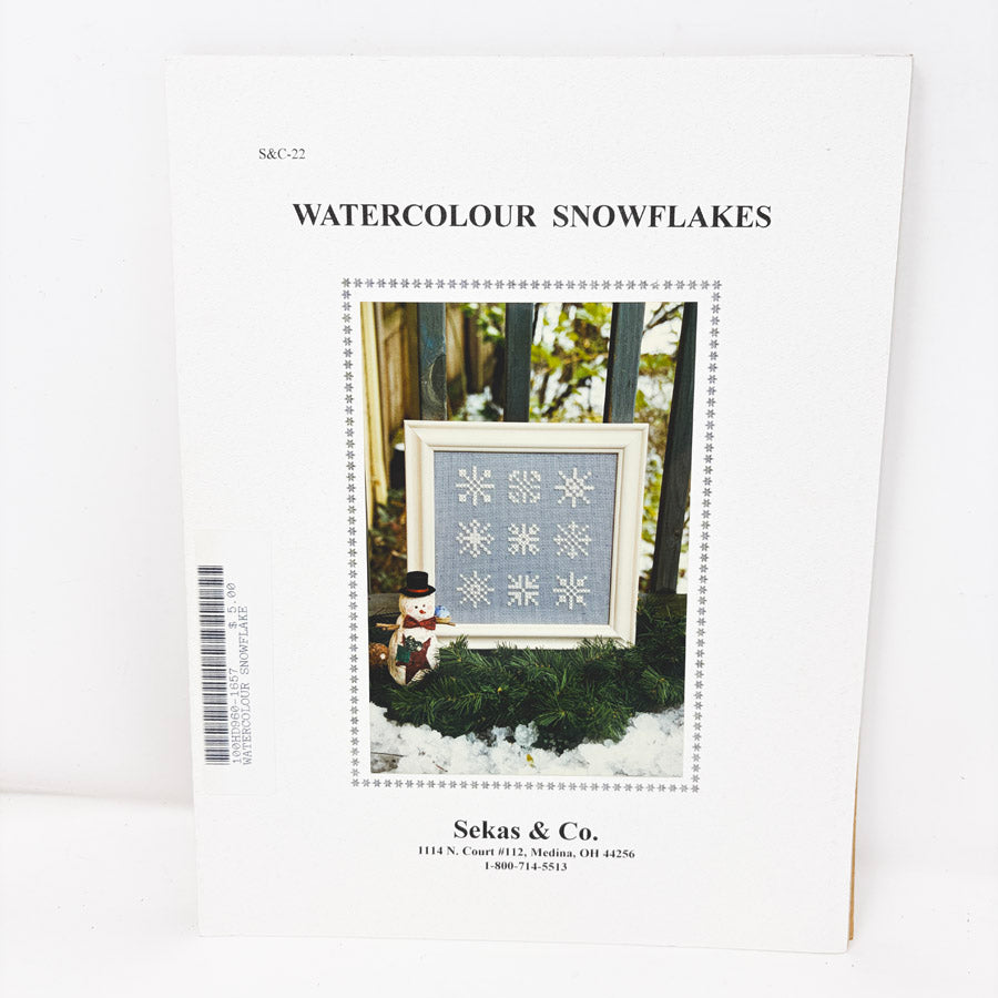 Winter Watercolor Cross Stitch Patterns – Sekas & Co.