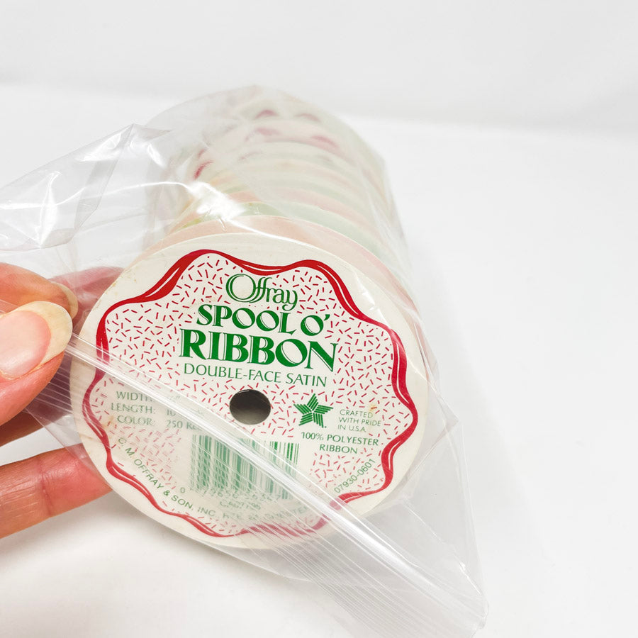 Red & Green Ribbon Bundle