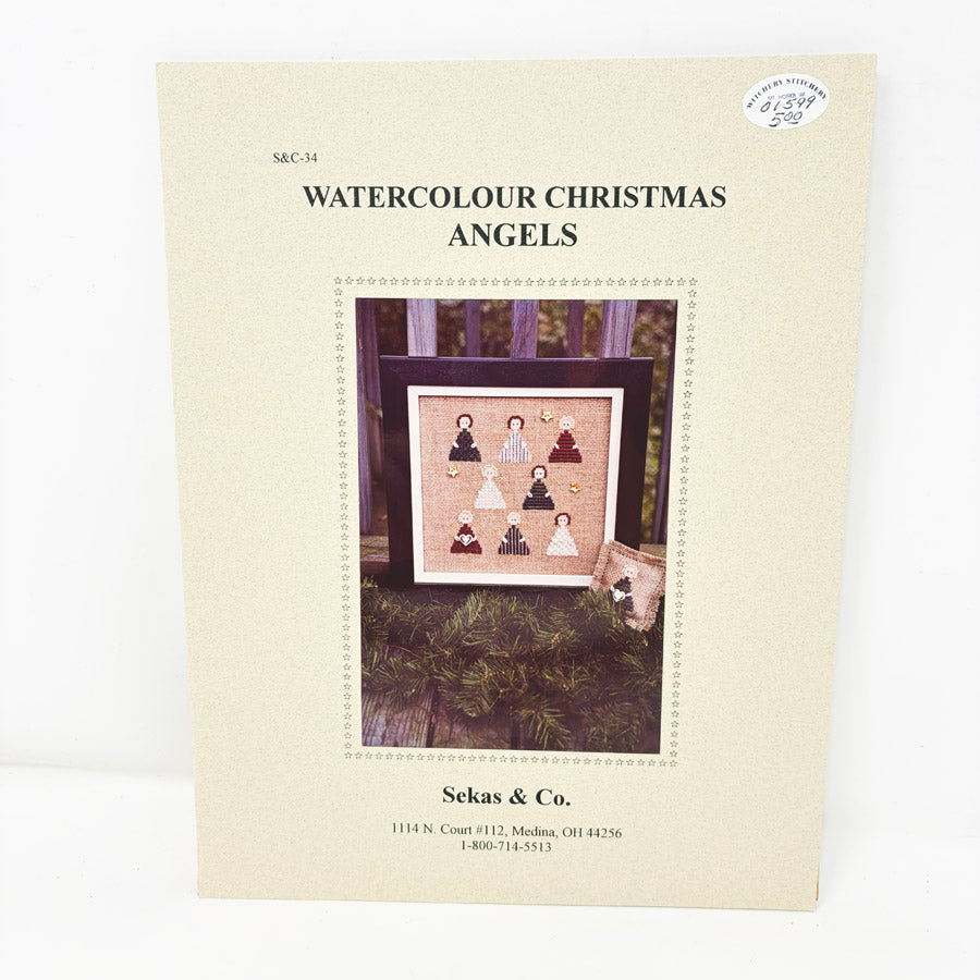 Winter Watercolor Cross Stitch Patterns – Sekas & Co.
