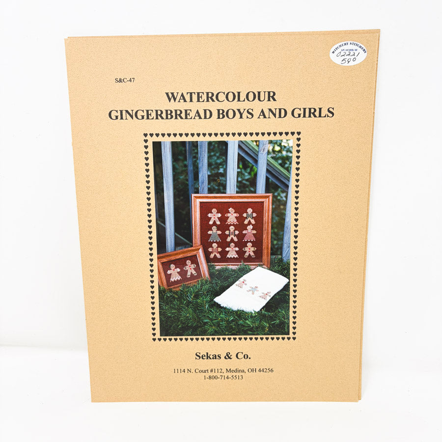 Winter Watercolor Cross Stitch Patterns – Sekas & Co.