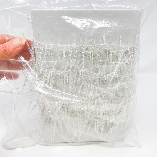 Plastic Icicle Garland