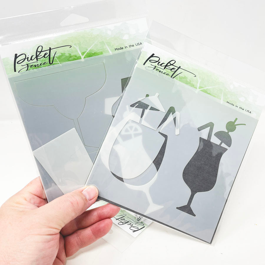 Let the Good Times Roll Shaker Card Kit by Picket Fences Studio