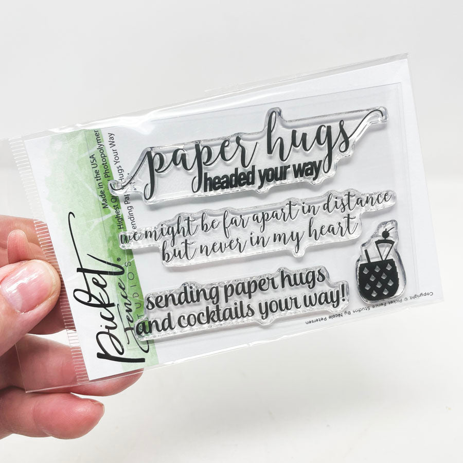 Let the Good Times Roll Shaker Card Kit by Picket Fences Studio