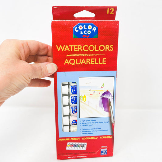Color & Co Watercolor Tube Set of 12