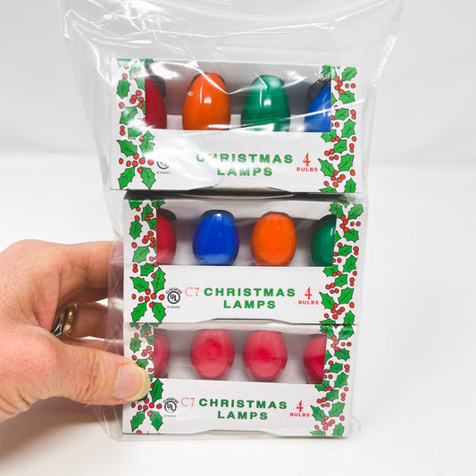 Bundle of C7 Christmas Bulb Replacements (16)