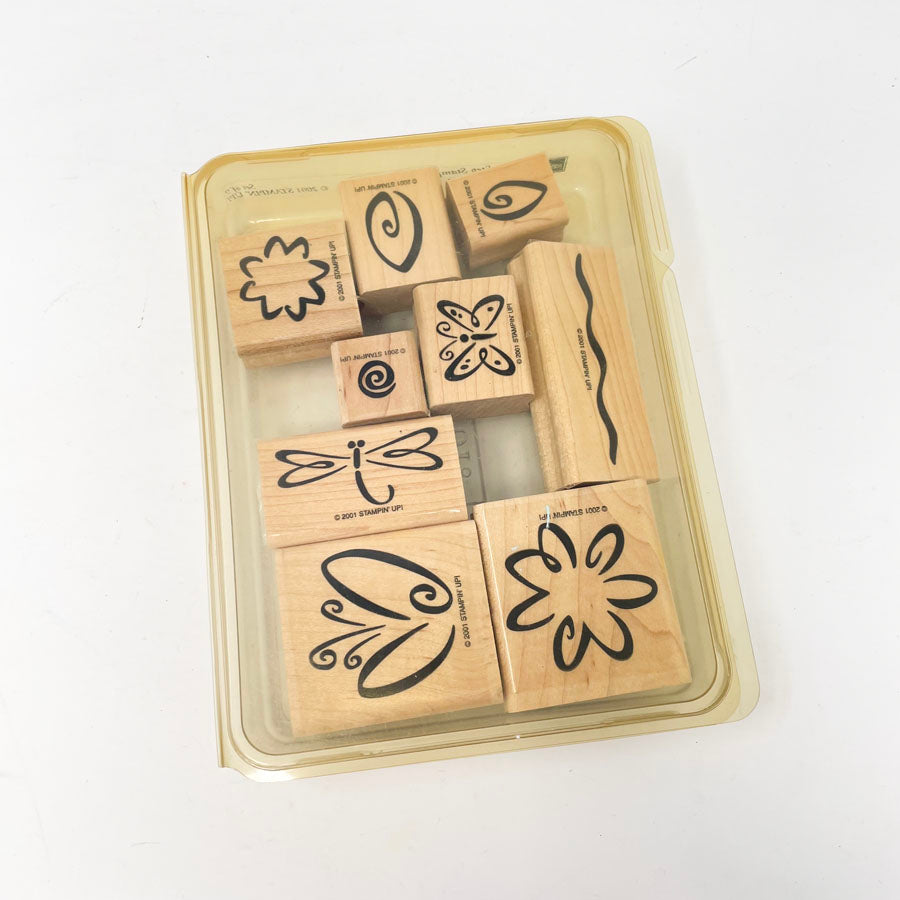 Stampin' Up! Rubber Stamps – Medium Box Sets