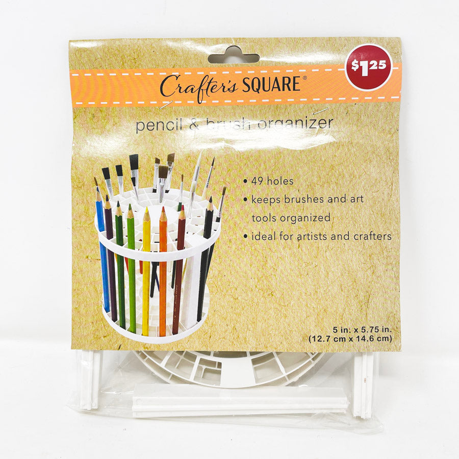 Crater's Square Pencil and Brush Organizer