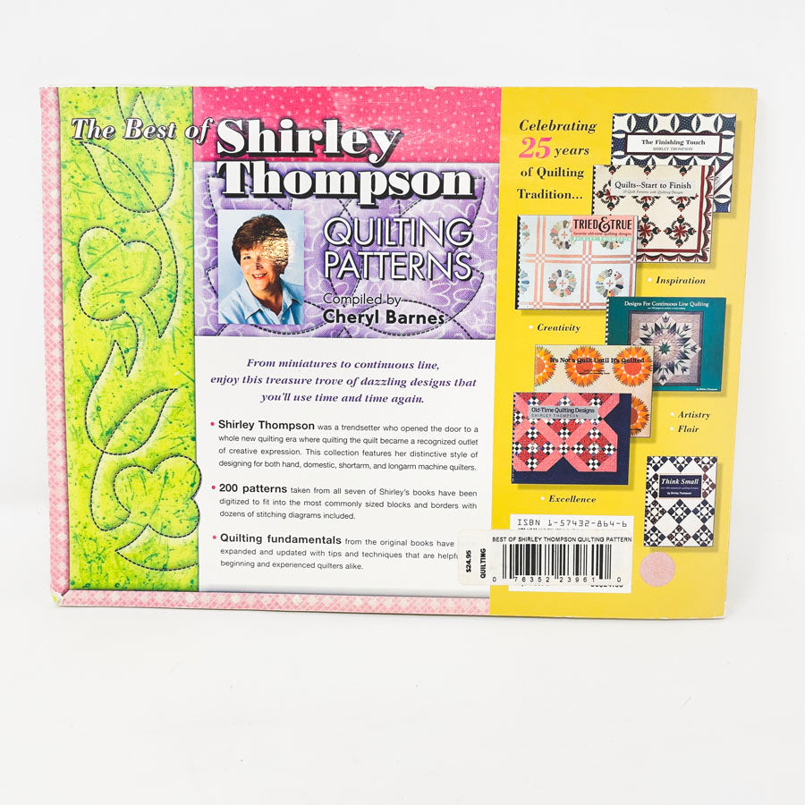 "The Best of Shirley Thompson Quilting Patterns