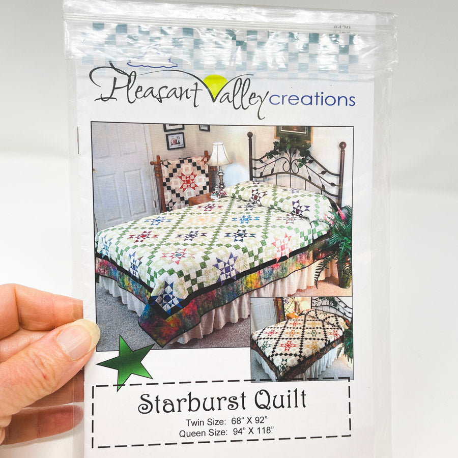Starburst Quilt Pattern by Pleasant Valley Creations