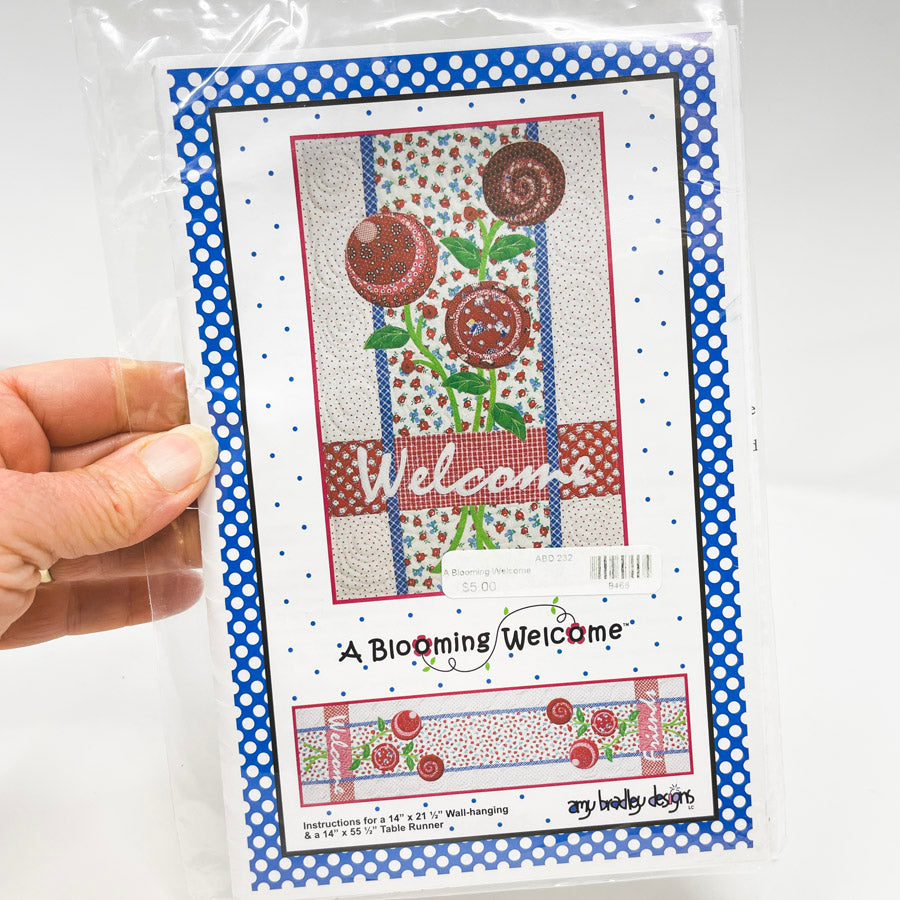 A Blooming Welcome Quilt Pattern by Amy Bradley Designs