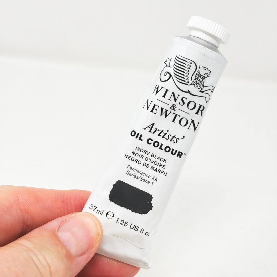 Winsor & Newton Artists' Oil Colour – Ivory Black
