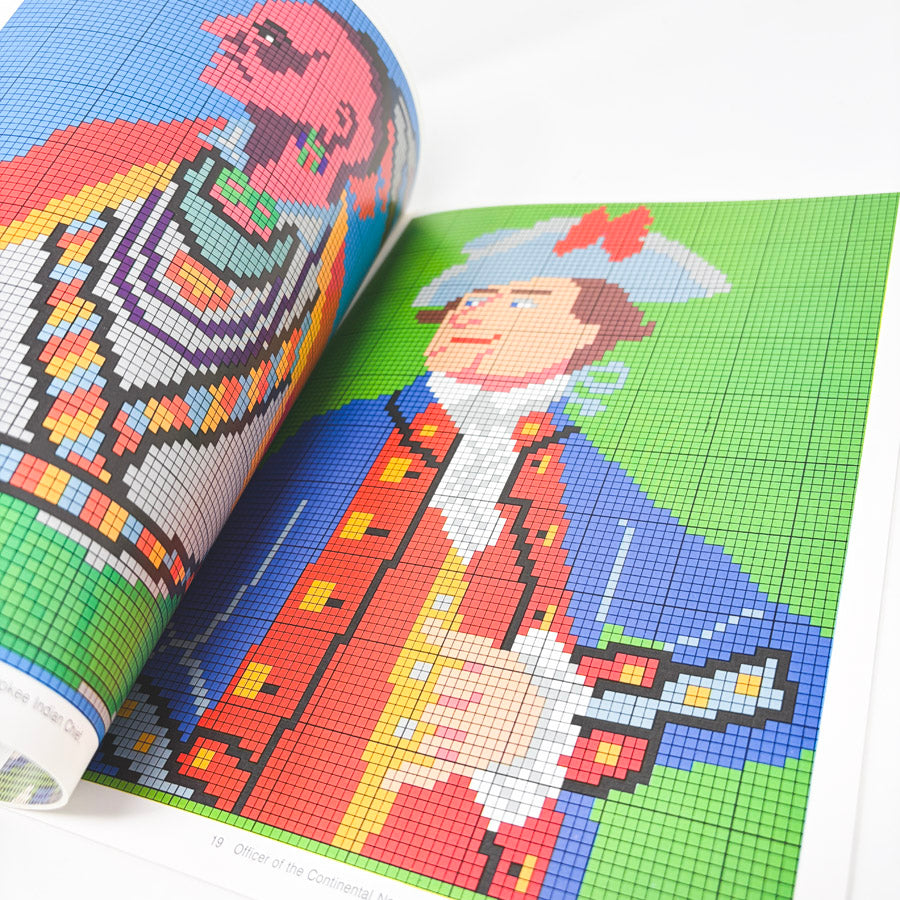 "Full-Color Bicentennial Needlepoint Designs" Booklet by Dover