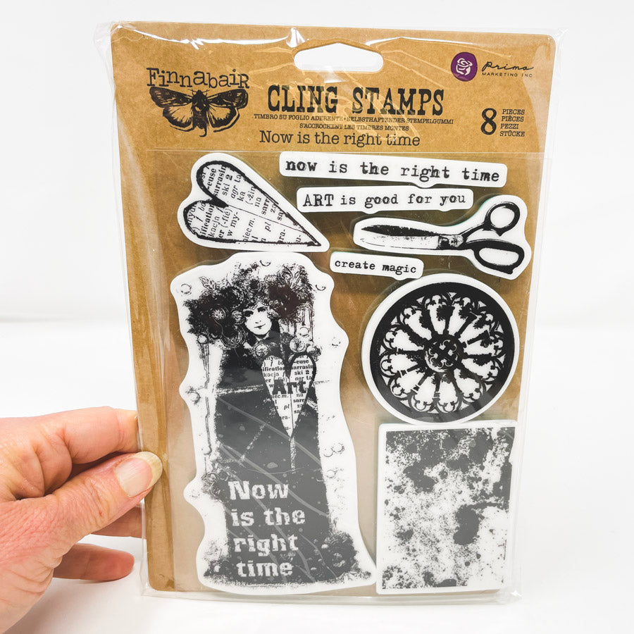 Finnabair- Now is the Right Time stamp set