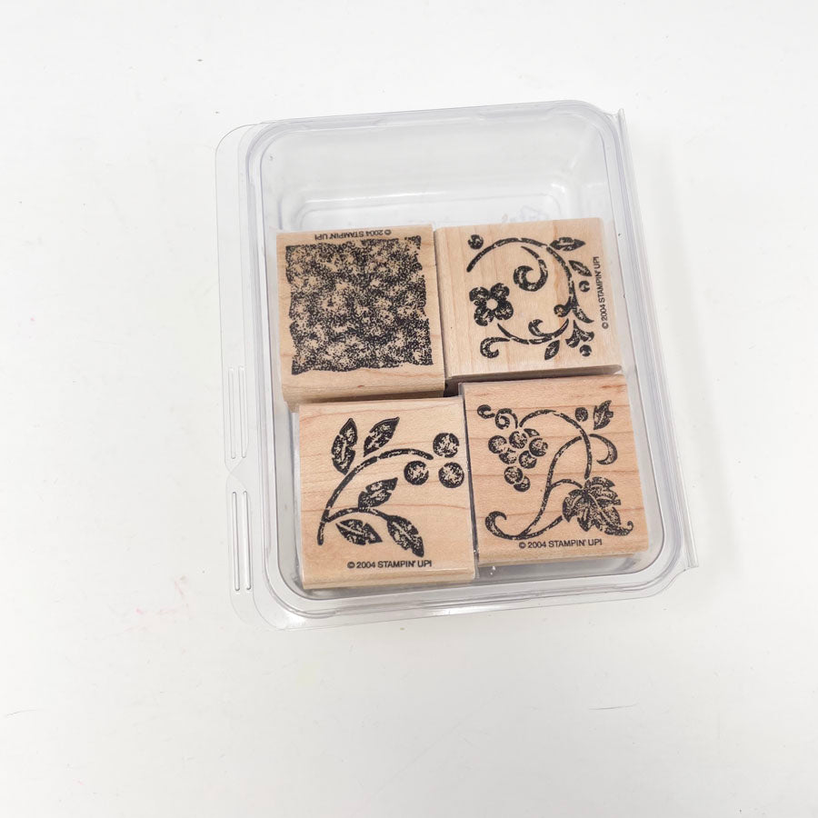 Stampin' Up! Rubber Stamps – Small Box Sets 2000-2004