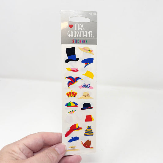 Vintage Mrs. Grossman's Career Hats Stickers