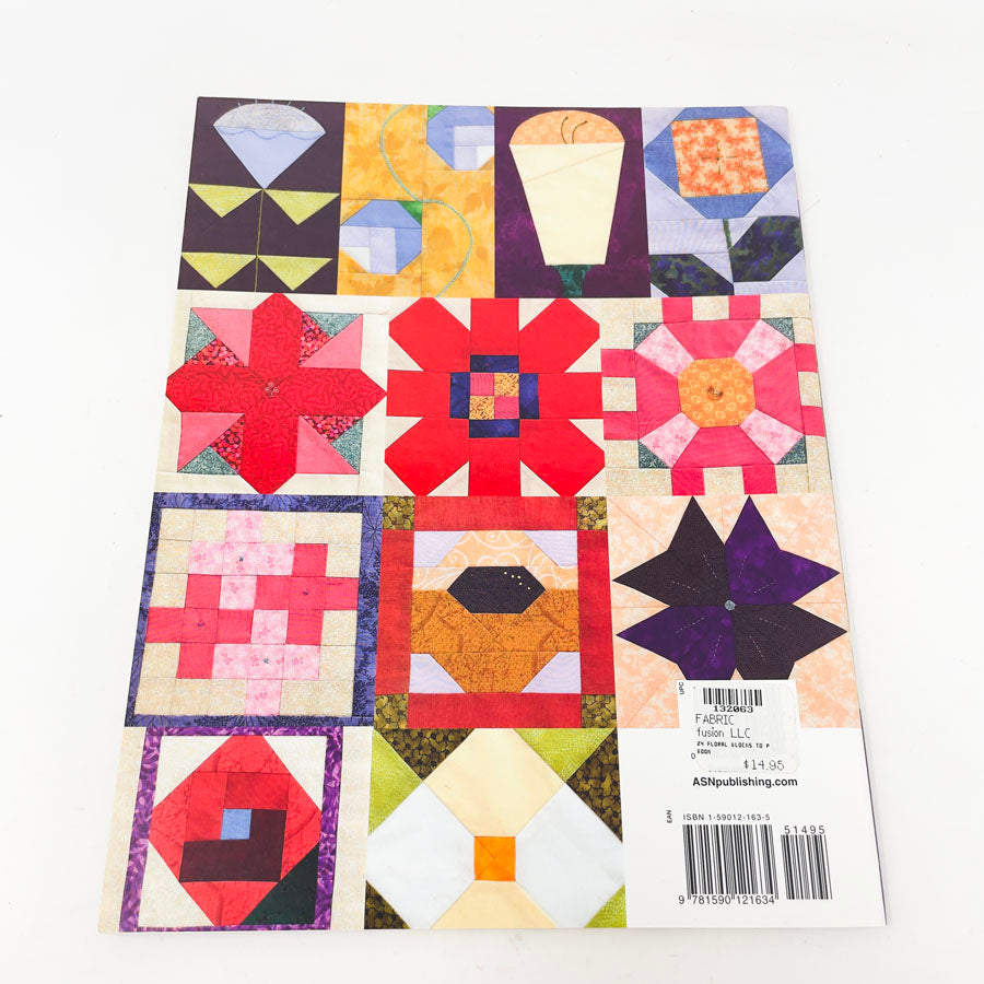 "24 Floral Blocks to Piece"' by Trice Boerens