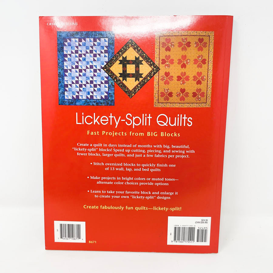 "Lickety-Split Quilts" by Laurie Bevan