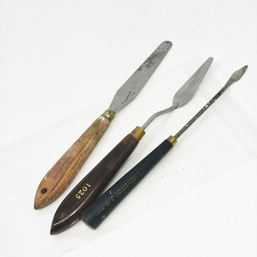 Three Palette Knives  – Loew Cornell and Other
