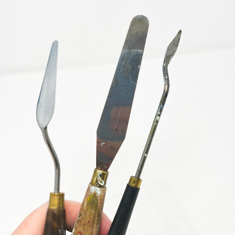 Three Palette Knives  – Loew Cornell and Other