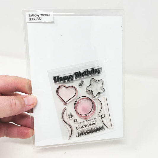 Birthday Wishes – Simon Says Stamp - Stamp and Die Set