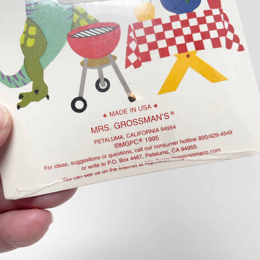 Vintage Mrs. Grossman's Giant School Stickers