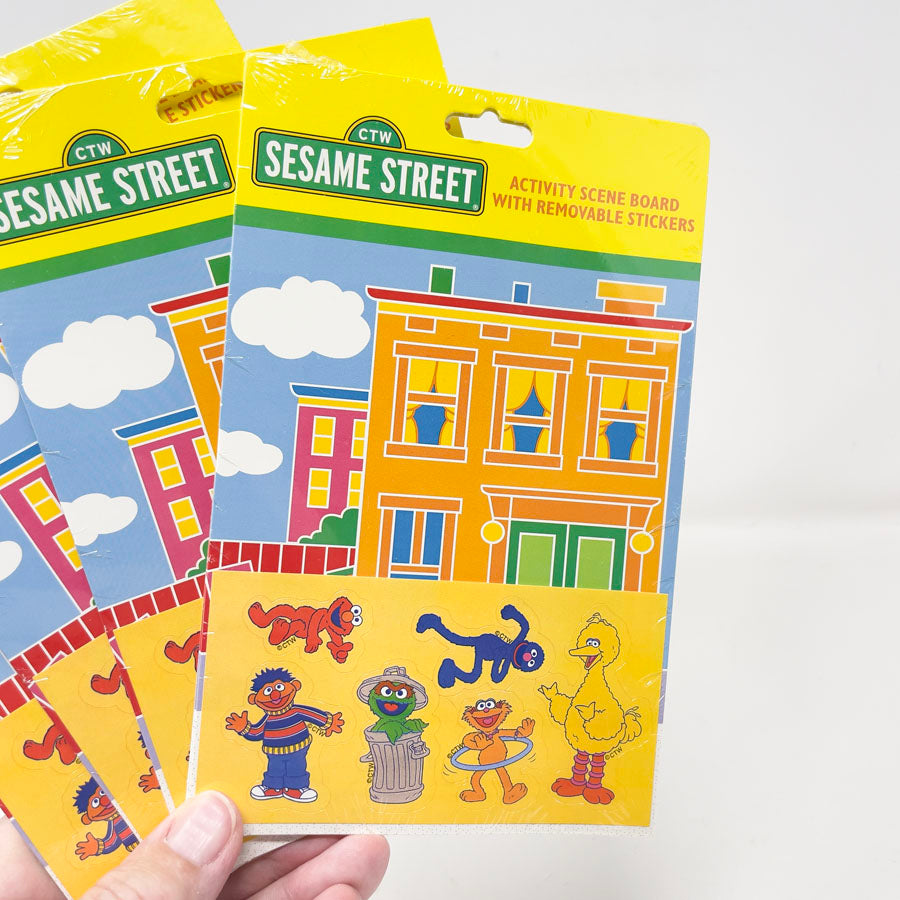Vintage Sesame Street Activity Sticker Pack (1)