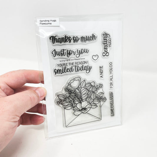 Sending Hugs – Pawsome Stamp and Die Set