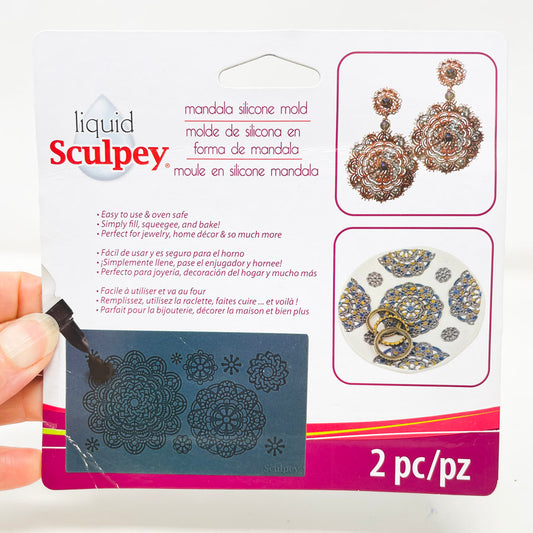 Sculpey Liquid Mandala Silicone Mold