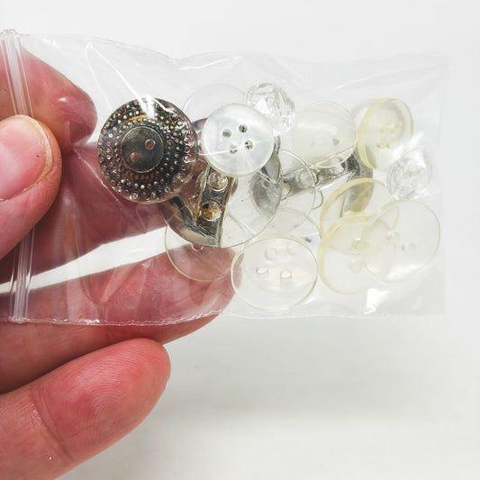 Assorted Transparent Buttons