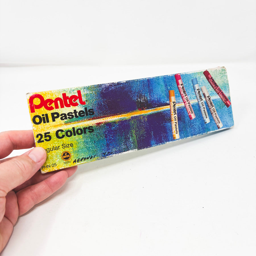 25 Color Pentel Oil Pastels