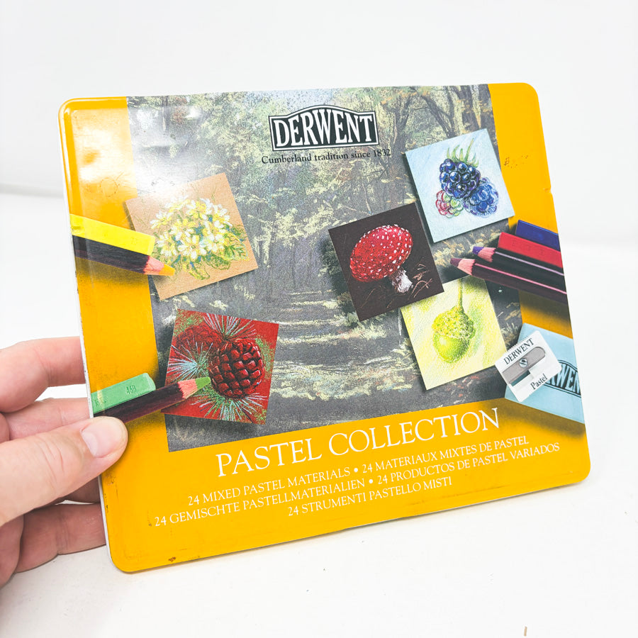 Derwent 24-Piece Pastel Collection