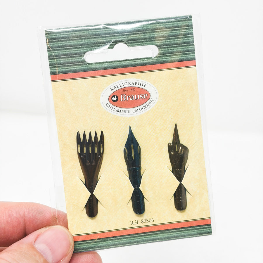 Brause Calligraphy Nib Set (Ref. 80506)