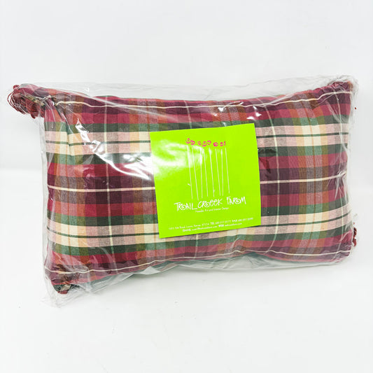 Plaid Pillow by Trail Creek Farm