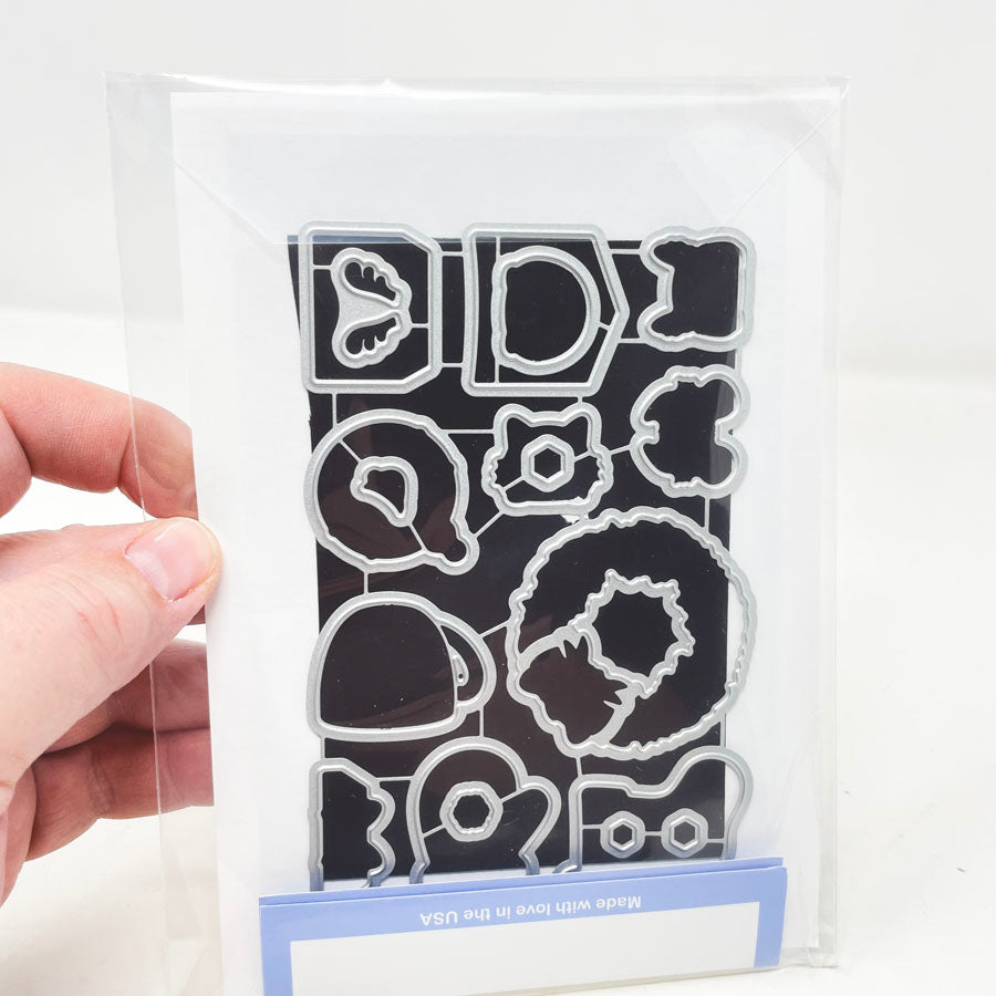 Christmas Critters - Sunny Studio Stamp and Die Set
