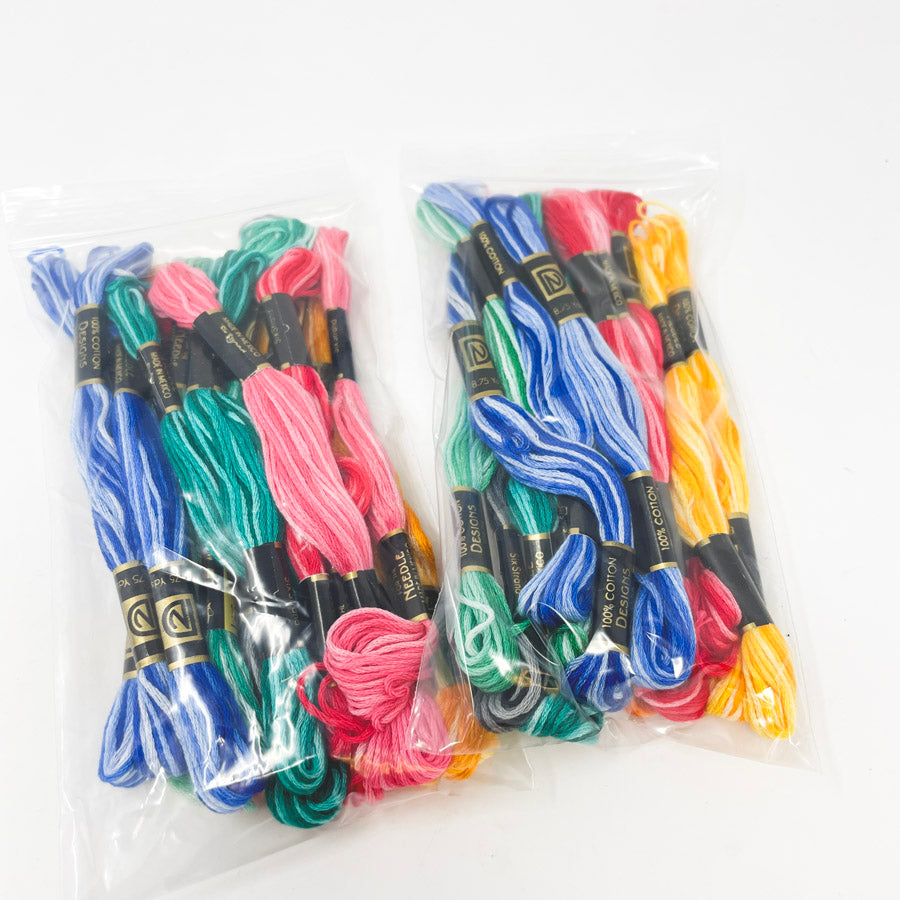 Embroidery Floss Variegated Bundle