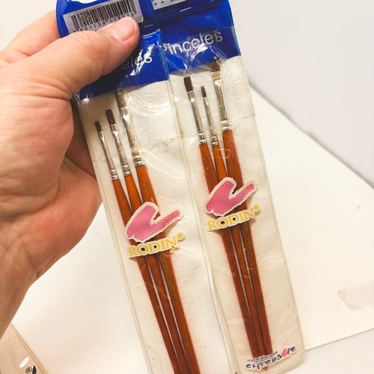 Pinceles Paintbrush Set of 3 (1)
