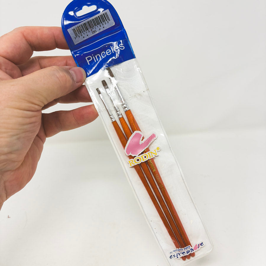 Pinceles Paintbrush Set of 3 (1)