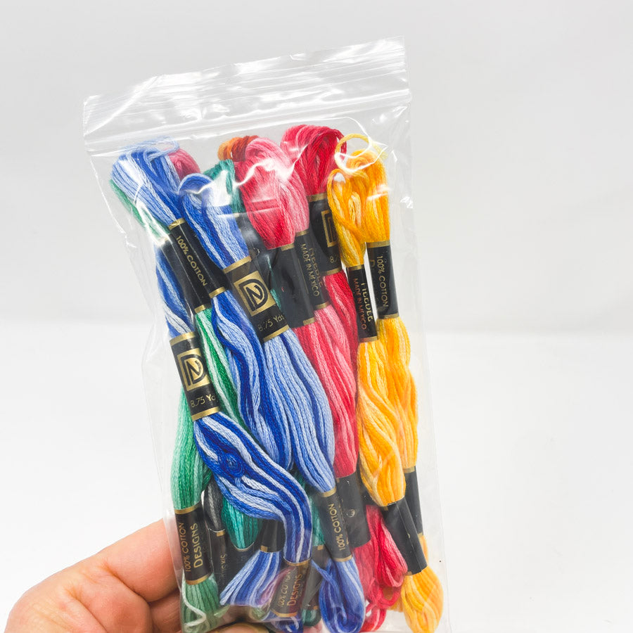 Embroidery Floss Variegated Bundle
