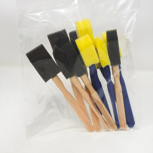 Foam Brush Bundle 1/2" to 1"