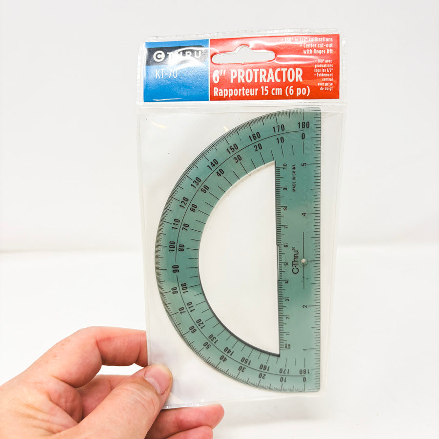 6" Protractor