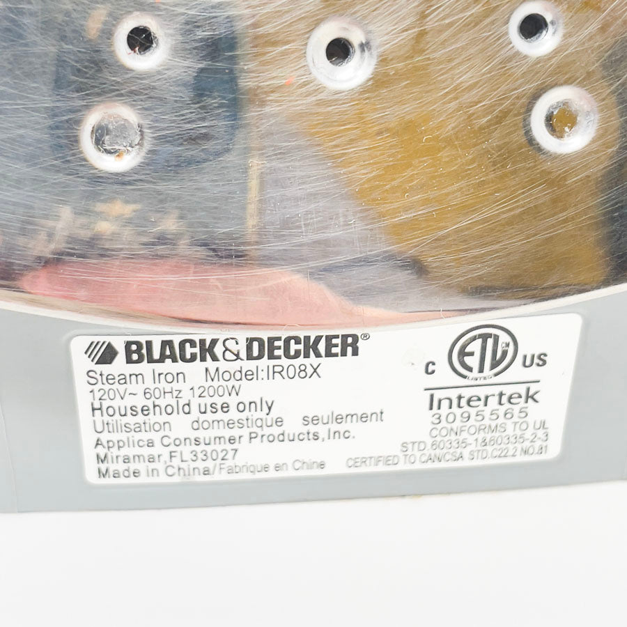 Black & Decker Steam Iron