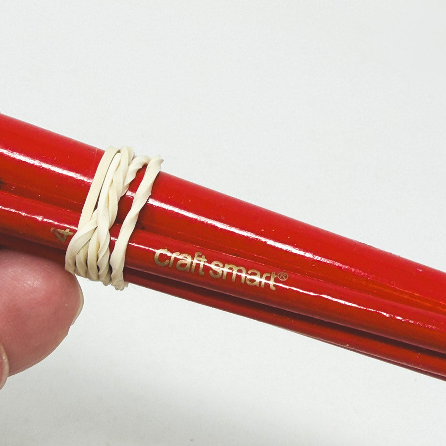 Craft Smart Paintbrush Bundle Red Handle