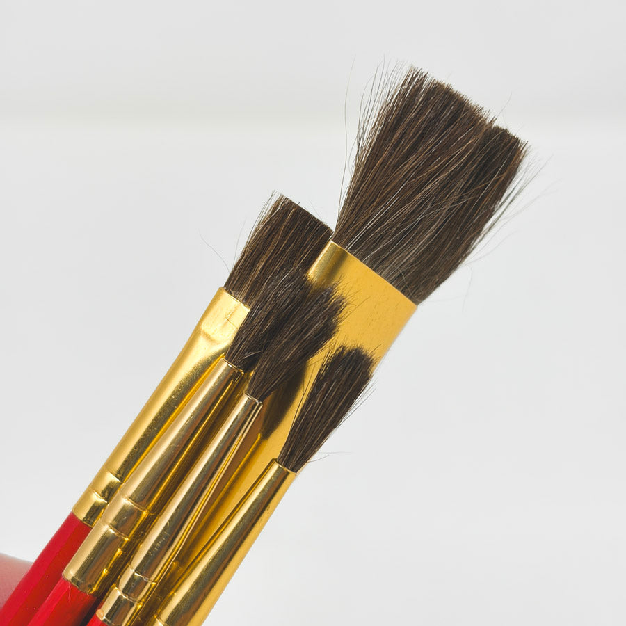 Craft Smart Paintbrush Bundle Red Handle