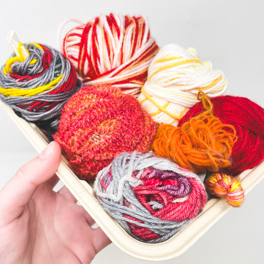 Pumpkin Patch Yarn Sushi Weaving Kit