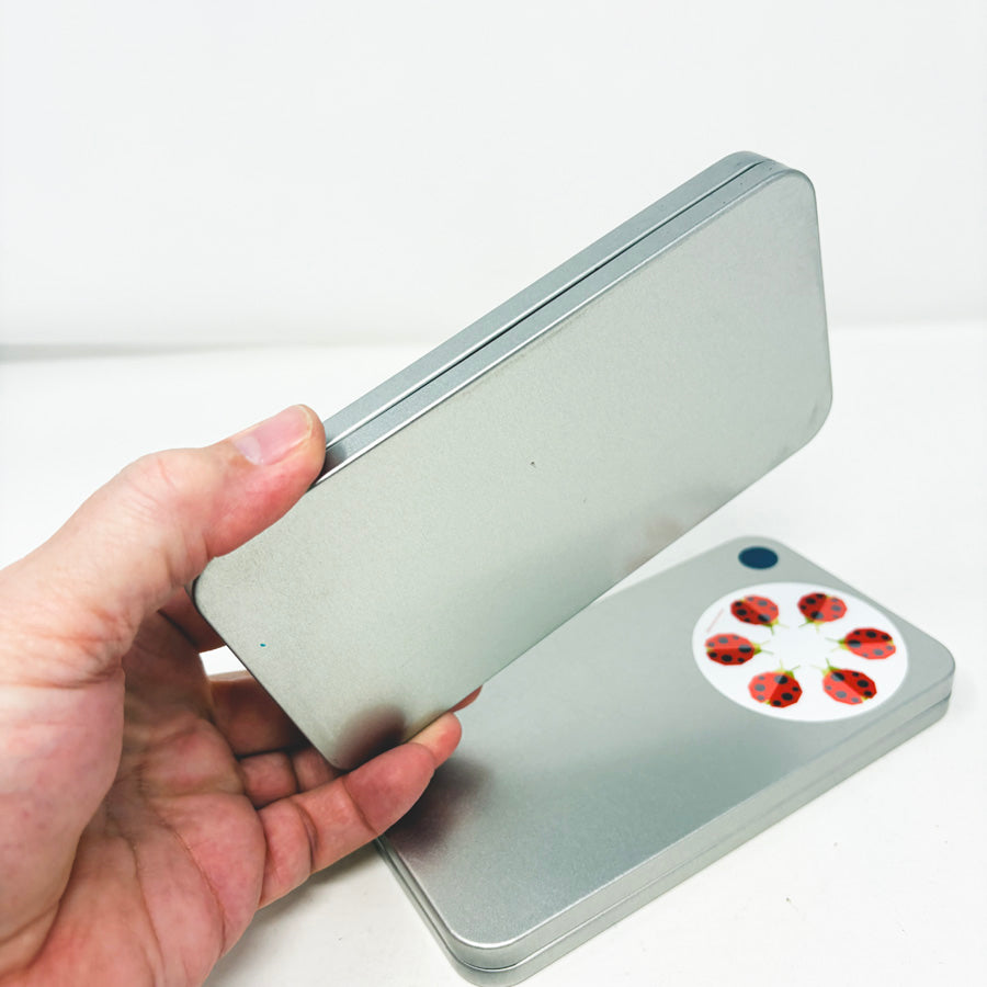 Unknown Paints in Metal Tins with Trays