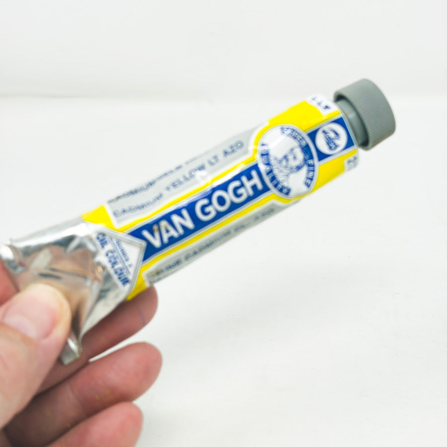 VanGogh Yellow Oil Paint