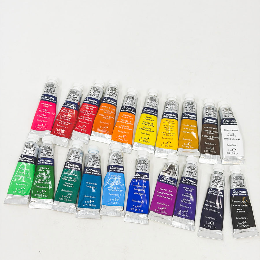 Winsor & Newton Cotman 20 pc Watercolor Paint Set